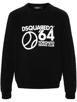 Толстовка Toronto Tennis Club Dsquared2, черный