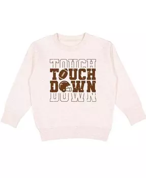 Толстовка Touchdown Echo для мальчиков Sweet Wink - Little Kid, Big Kid, коричневый/бежевый