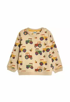 Толстовка TRACTOR PRINT REGULAR FIT JoJo Maman Bb, бежевый