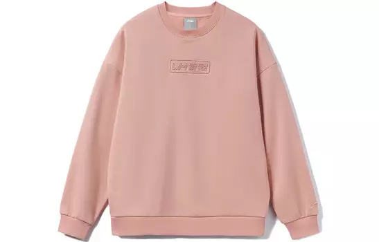 Толстовка Training Series унисекс розовая Lining, розовый