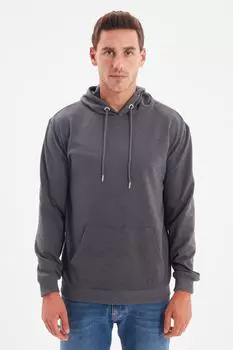 Толстовка TRENDYOL MAN, антрацит