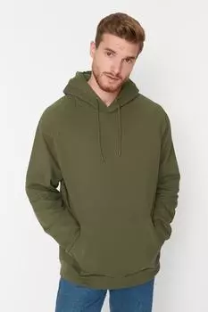 Толстовка TRENDYOL MAN, хаки