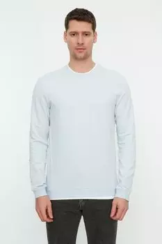 Толстовка TRENDYOL MAN, синий