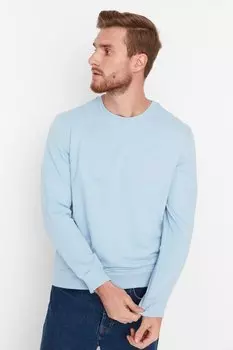 Толстовка TRENDYOL MAN, синий
