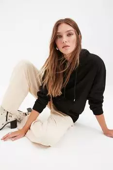 Толстовка TRENDYOLMLLA, черный