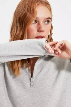 Толстовка TRENDYOLMLLA, серый
