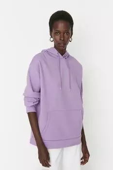 Толстовка TRENDYOLMLLA, сиреневый