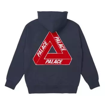 Толстовка tri-chenille hoodie 'navy' Palace, синий