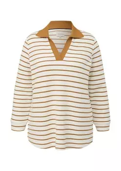 Толстовка Triangle, экрю/коричневый