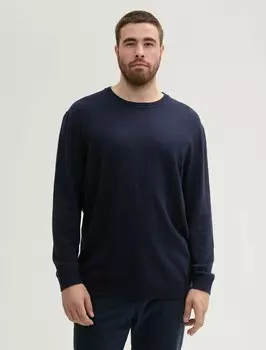 Толстовка TRICKPULLOVER TOM TAILOR, сине-серый