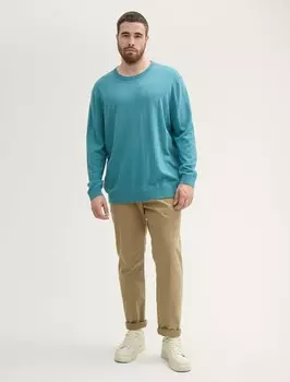 Толстовка TRICKPULLOVER TOM TAILOR, светло-голубой