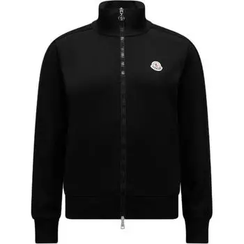Толстовка Tricot Logo Cardigan Moncler, черный