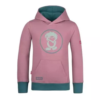 Толстовка Trollkids, цвет bengalrosa/berlinerblau