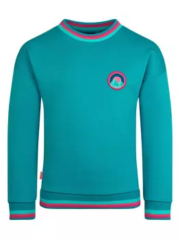 Толстовка Trollkids Senja, бирюзовый