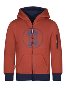 Толстовка Trollkids Sortland, красный