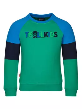 Толстовка Trollkids Trollfjord, зеленый