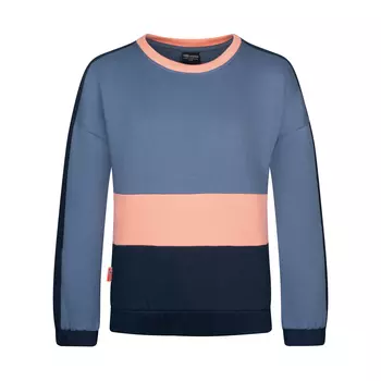 Толстовка Trollkids Verdal, цвет Lotusblau/Marine/Dahlienrosa