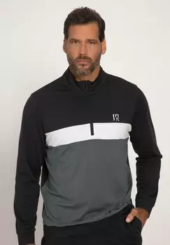 Толстовка Troyer Flexnamic Golf Quickdry Kragen Mit Zipper JP1880, цвет schwarz