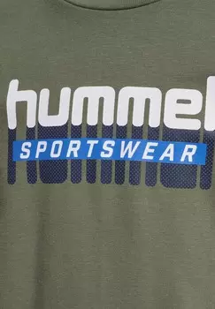 Толстовка TUKAS Hummel, оливковый
