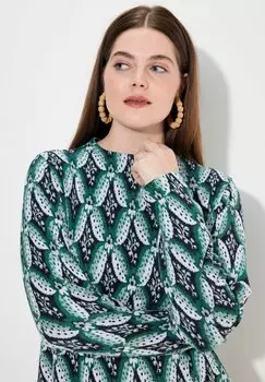 Толстовка TURTLENECK Ulla Popken, темно-синий