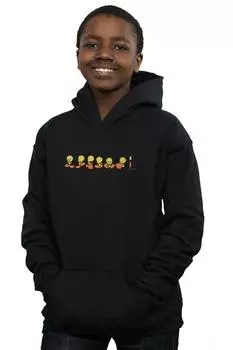 Толстовка Tweety Pie Color Code Looney Tunes, черный
