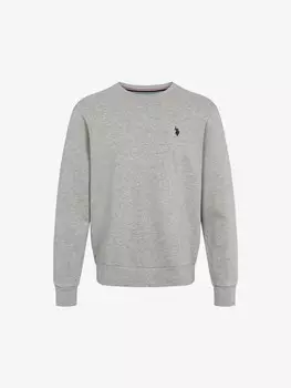 Толстовка U.S. POLO ASSN. Hugo, пятнистый серый