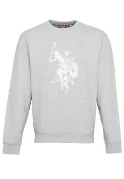 Толстовка U.S. Polo Assn. Pullover, серый