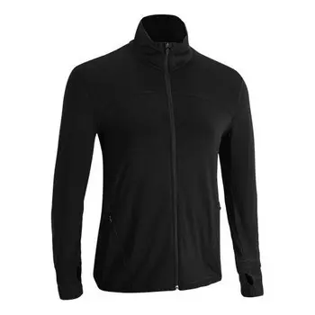 Толстовка ua rush training sports jacket black Under Armour, черный