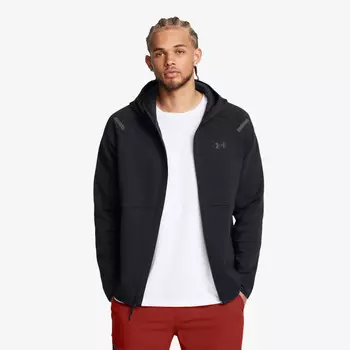 Толстовка ua unstoppable flc fz hd eu Under Armour, черный