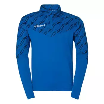 Толстовка Uhlsport Progressive 28 half zip, синий