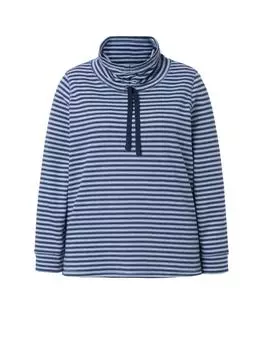 Толстовка Ulla Popken, цвет atlantikblau