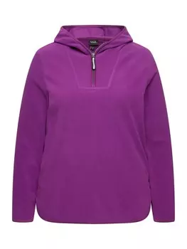Толстовка Ulla Popken, цвет aubergine