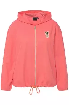 Толстовка Ulla Popken, цвет hibiskusrot