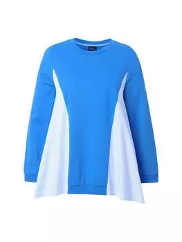 Толстовка Ulla Popken, цвет pfauenblau