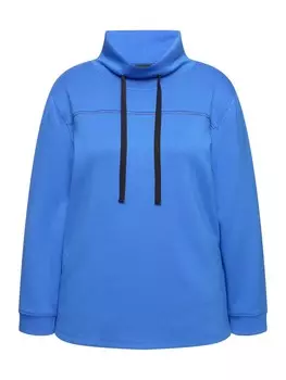 Толстовка Ulla Popken, цвет royal blau