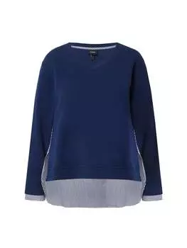 Толстовка Ulla Popken, цвет tintenblau