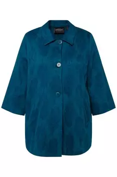 Толстовка Ulla Popken Jacke, бензиновый