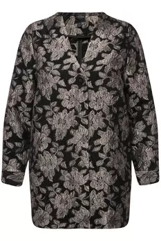 Толстовка Ulla Popken Jacke, черный