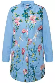 Толстовка Ulla Popken Jacke, светло синий
