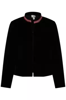 Толстовка Ulla Popken Kurzjacke, черный