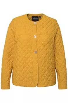 Толстовка Ulla Popken Kurzjacke, цвет kaisergelb
