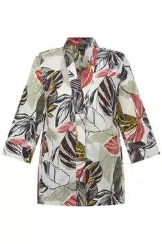 Толстовка Ulla Popken Kurzjacke, цвет naturgrn