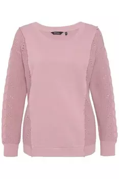 Толстовка Ulla Popken, розовый