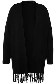Толстовка Ulla Popken Strickjacke, черный