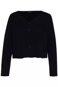 Толстовка Ulla Popken Strickjacke, черный