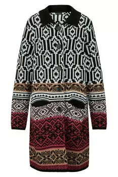 Толстовка Ulla Popken Strickjacke, черный
