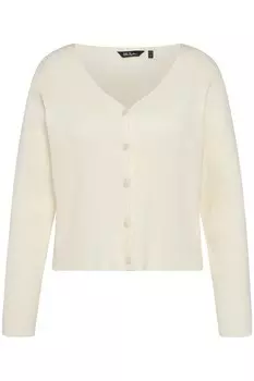 Толстовка Ulla Popken Strickjacke, цвет crem