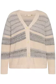 Толстовка Ulla Popken Strickjacke, цвет popcorn