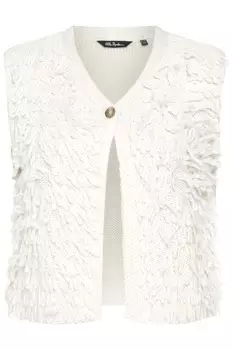 Толстовка Ulla Popken Strickjacke, цвет sand grau