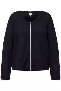 Толстовка Ulla Popken Strickjacke, морской
